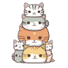 Cat - Kawaii Style