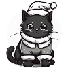 Santa Cat, Weihnachtskatze