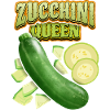 Zucchini Queen, Funny Vegetable Saying