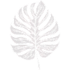 Cool Monstera Leaf, Plants Motif