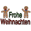 Frohe Weihnachten Lebkuchen