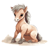 Liko le bébé cheval