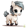 Iko, das Babypferd