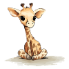 Lolo the Baby Giraffe