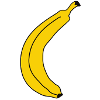 Einfache Banane