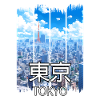 Tokyo City Sykline – Chemise d’anime