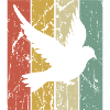 Retro-Taubenform-Design für Taubenliebhaber