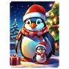 Christmas Penguin Family 1.5