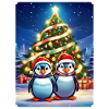 Christmas Penguin Family 1.8
