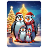 Christmas Penguin Family 1.4