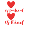 Kærlighed er tålmodig, venlig, sjov, kristen