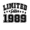 Édition limitée 1989