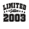 Édition limitée 2003