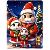 Christmas Bunnies Family 1.3