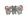 Pyjama de Noël souris