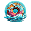 The waves of the donut