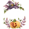 Floral Witch Pumpkin