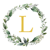 M Monogram, Eucalyptus Wreath