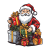 Weihnachtsmann Geschenke