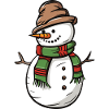 Snowman Winter Snow