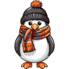 Penguin Winter Comic