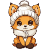 Fuchs Winter Comic