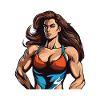 Woman Muscles Bodybuilding Girl