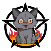 Satans Petit Enfer Ronronner Chat