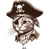 Pirate Cat 2