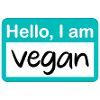 Bonjour, je suis vegan - turquoise