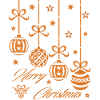 MERRY CHRISTMAS CHRISTMAS BAUBLES