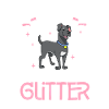 Great Dane Glitter