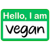 Bonjour je suis vegan - vert