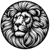 Majestic lion logo