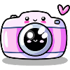 Pink camera girlfriend!