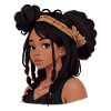 Pretty Woman with Dreads