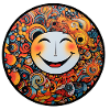 Emoji Smiley Mandala