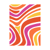 Buntes Design mit Farbspiel