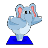 Elephant Yoga Fitness Gymnastics
