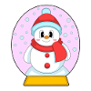 Snowman Christmas Winter Time