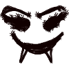 vampire, face, drawing, halloween
