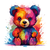 der bunte Teddy