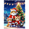 Christmas Cats Family 1.5