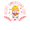 Accepting Understanding Love Autism Awareness