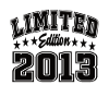 Édition limitée 2013
