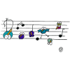Birds make music