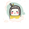 Chibi Kawaii Tofu Geisha