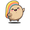 Heureux truc chibi mignon