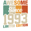 Millésime depuis 1993 : 30/31 ans