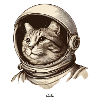 Kosmonauten-Katze
